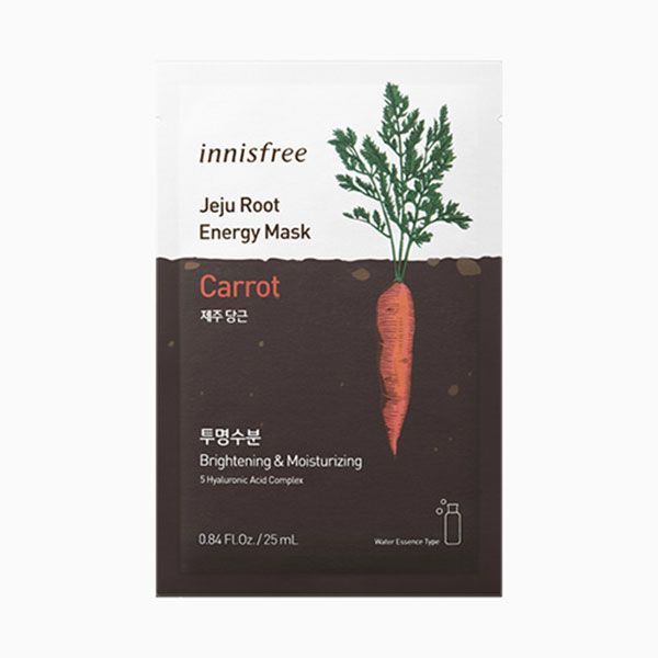 Mặt Nạ Giấy Dưỡng Da Chiết Xuất Từ Củ Rễ Innisfree Jeju Root Energy Mask 25ml