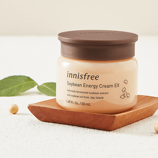 Kem Dưỡng Chống Lão Hóa Chiết Xuất Đậu Nành Lên Men Innisfree Soybean Energy Cream EX