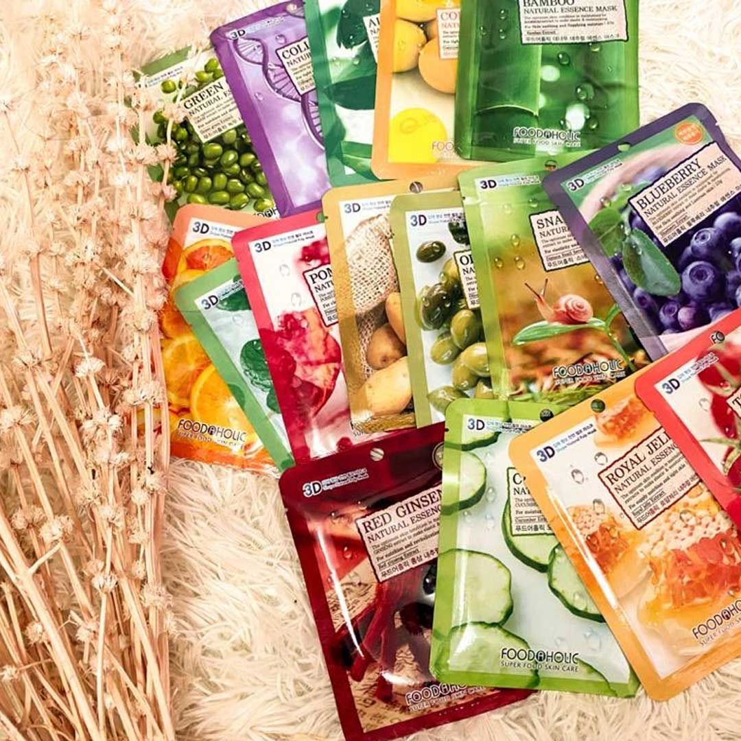 Mặt Nạ 3D FoodaHolic Natural Essence Mask
