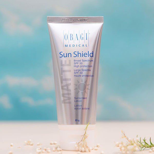  Kem Chống Nắng Bảo Vệ Da Toàn Diện, Làm Chậm Quá Trình Lão Hóa OBAGI MEDICAL Sun Shield Matte Broad Spectrum SPF50 Sunscreen Lotion - 85g 