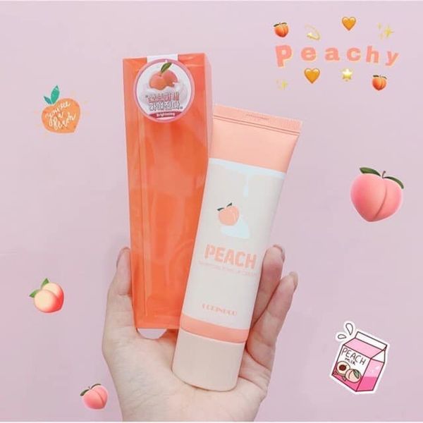  Kem Nâng Tone Không Lộ Vân Da Trái Đào CORINGCO Peach Whipping Tone Up Cream Hàn Quốc - 50ml 