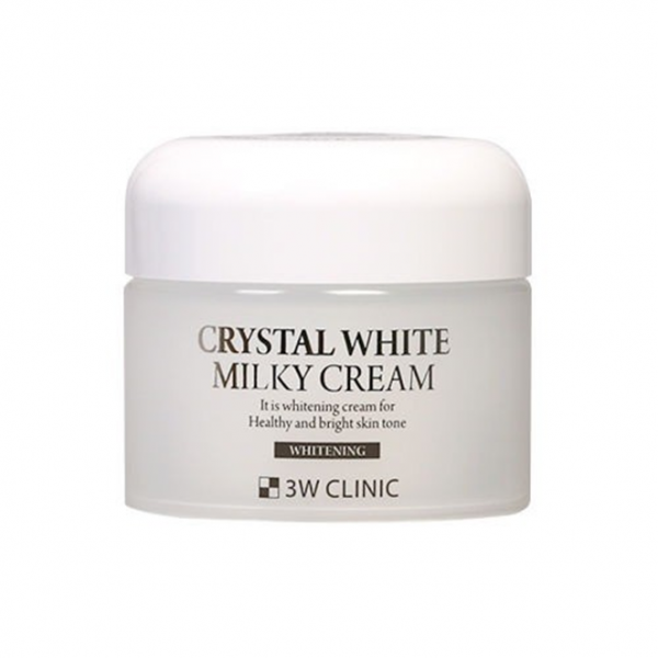  Kem Dưỡng Trắng Da 3W Clinic Crystal White Milky Cream 