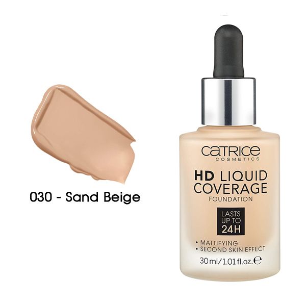  Kem Nền Che Phủ Hoàn Hảo CATRICE HD Liquid Coverage Foundation 