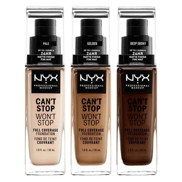 Kem Nền NYX Professional Makeup Can’t Stop Won’t Stop Full Coverage Foundation