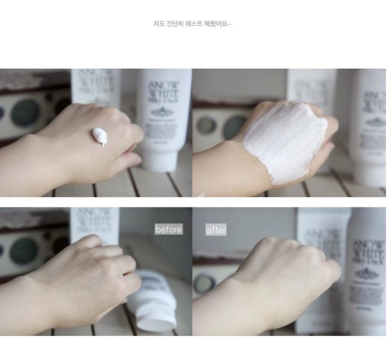 Kem tắm trắng da Secret Key Snow White Milky Pack