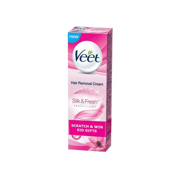 Kem Tẩy Lông Dành Cho Da Thường Veet Silk & Fresh