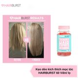  Kẹo Dẻo Vitamin Kích Thích Mọc Tóc HAIRBURST Chewable Hair Vitamins (60 VIÊN) 