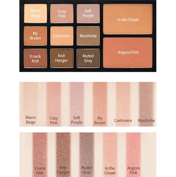 Phấn Mắt & Má Hồng Etude House Play Color Multi Palette