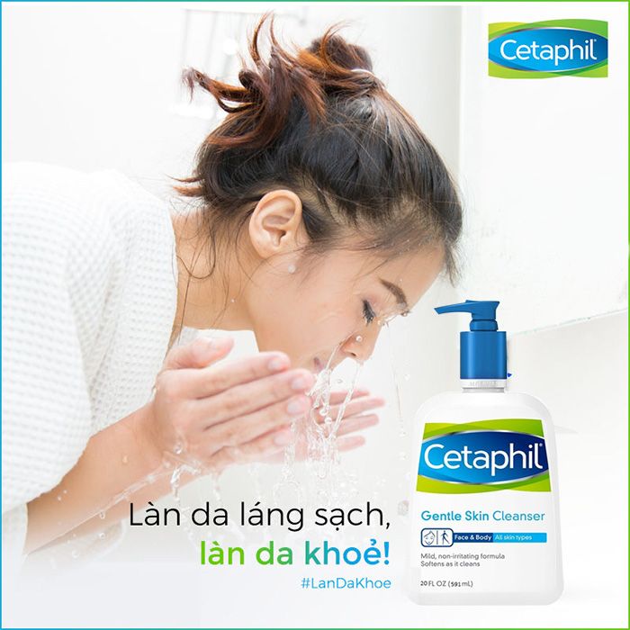  Sữa Rửa Mặt Dịu Nhẹ Cho Da Nhạy Cảm, Da Thường CETAPHIL Gentle Skin Cleanser Dry To Normal, Sensitive Skin 