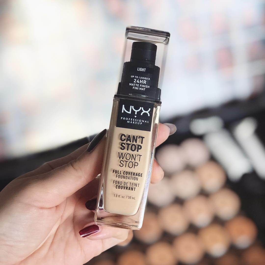 Kem Nền NYX Professional Makeup Can’t Stop Won’t Stop Full Coverage Foundation