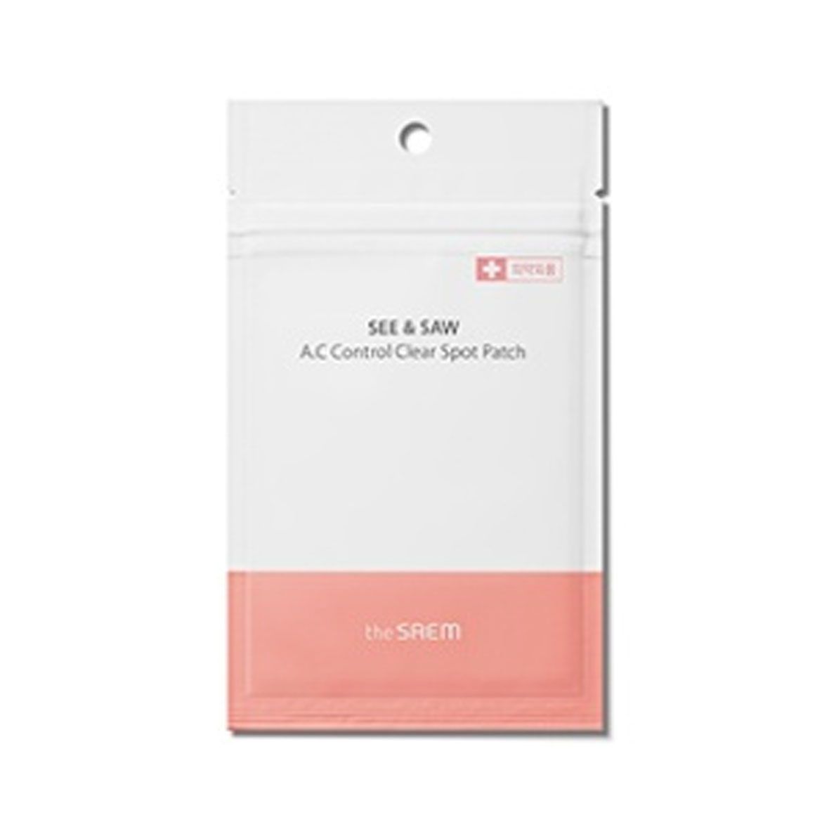 Miếng dán mụn The Saem See & Saw AC Control clear spot patch (24 miếng dán)