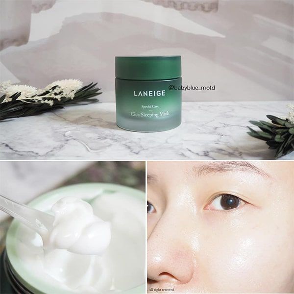 Mặt Nạ Ngủ Laneige Cica Sleeping Mask (Full size) (không tích điểm)
