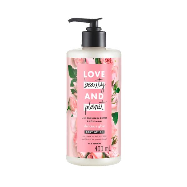  Sữa Dưỡng Thể Sáng Da Love Beauty And Planet Delicious Glow 400ml (không tích điểm) 