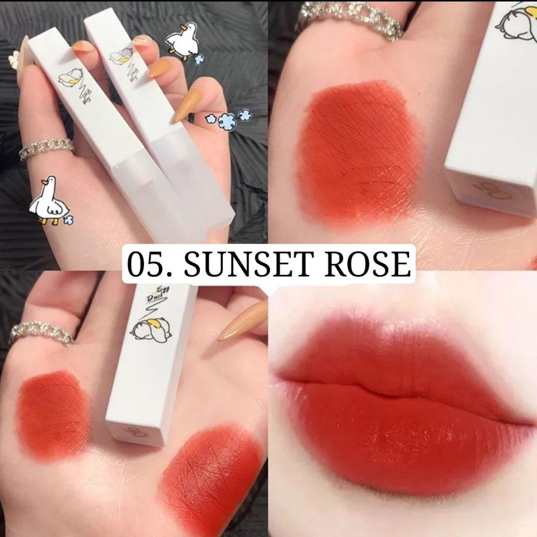  Son Kem Lì Maffick Vịt trắng Egg Duck Soft Mist Lip Mud Nội Địa Trung Chính Hãng 