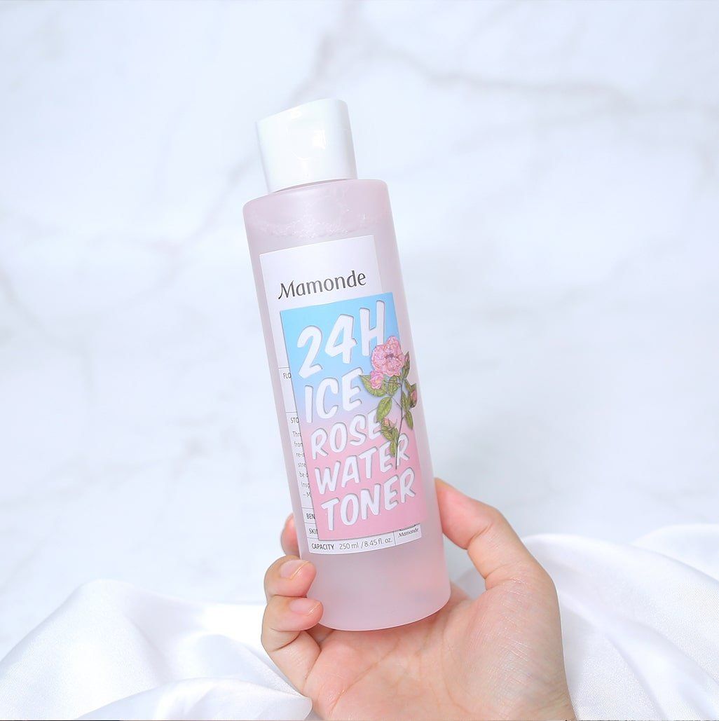 Nước Hoa Hồng Làm Dịu Da Mamonde 24H Ice Rose Water Toner 250ml