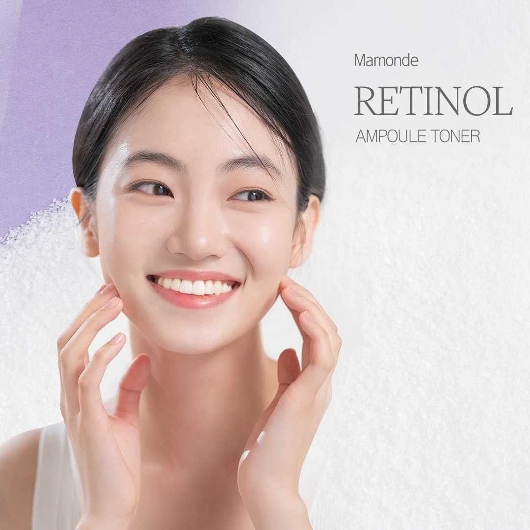  Nước Hoa Hồng Tái Tạo, Chống Lão Hoá Da MAMONDE Retinol Ampoule Toner - 150ml 