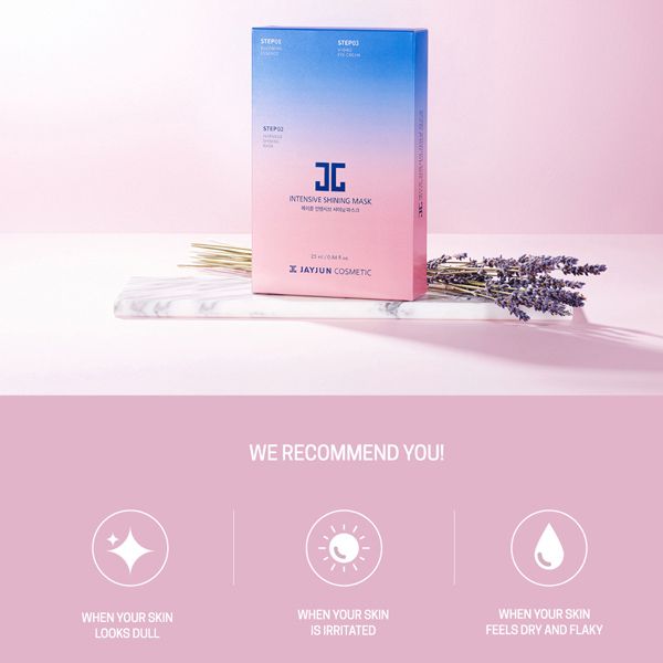 Mặt Nạ 3 Bước Dưỡng Ẩm Da Jayjun Intensive Shining Mask