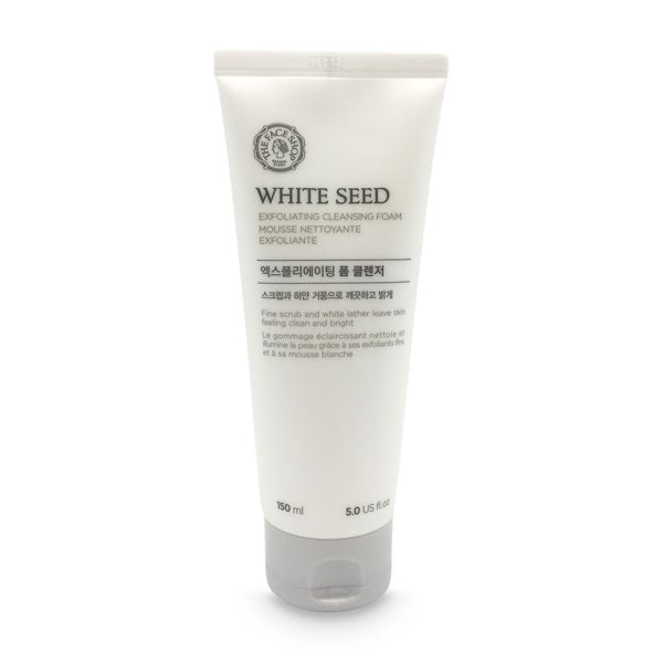 Sữa rửa mặt The Face Shop White Seed Exfoliating Cleansing Foam