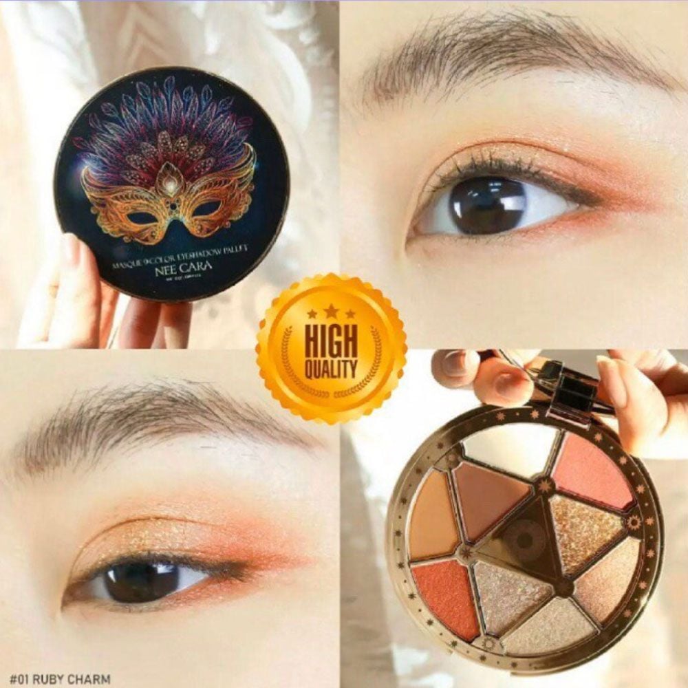 Màu Nee Cara Be Colorful Carnival 9 Color Eyeshadow Palette