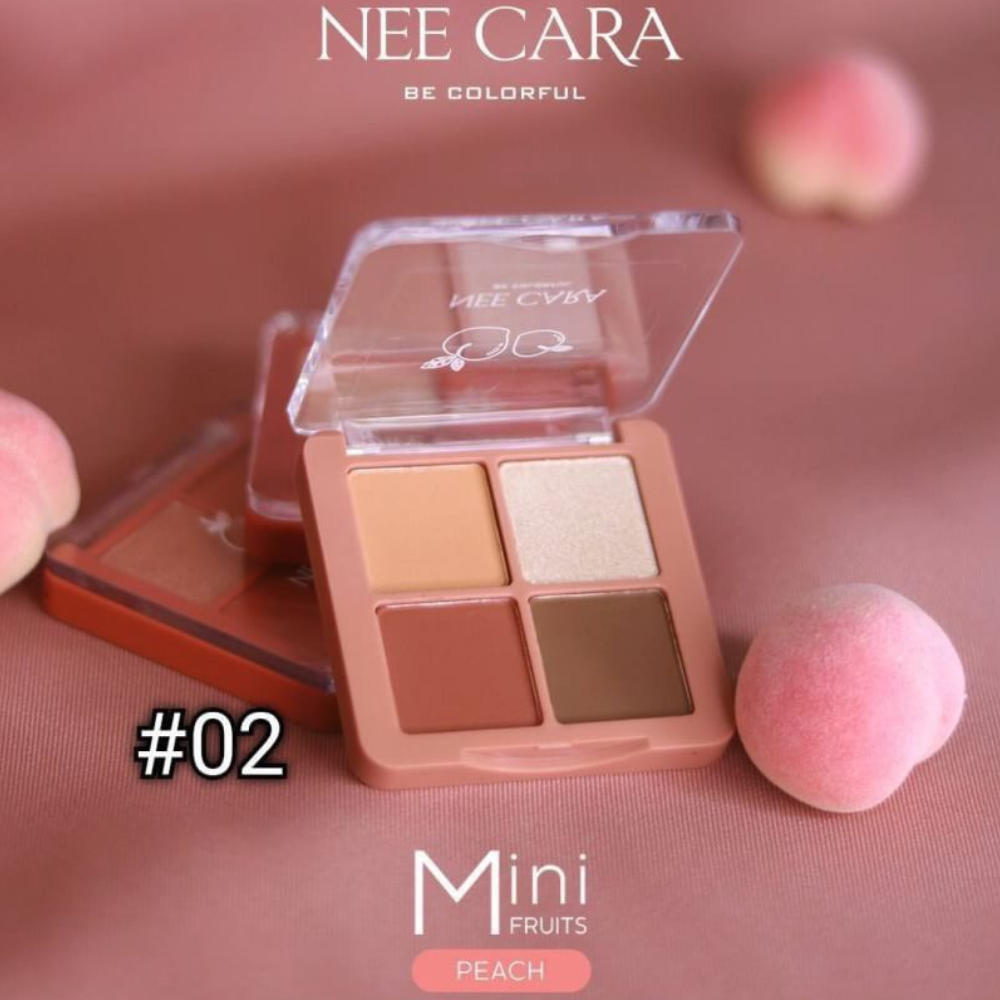 Bảng Phấn Mắt Mini Nee Cara Four Shade Eyeshadow Palette N319