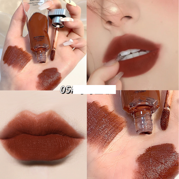Son Kem Lì Dạng Tuýp Trong Suốt MAFFICK Ice Cube Velvet Lip Glaze Nội Địa Trung