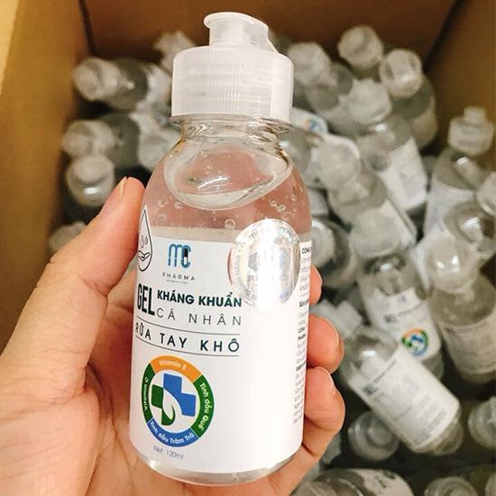 Gel Rửa Tay Khô Kháng Khuẩn Cá Nhân MC Pharma 120ml