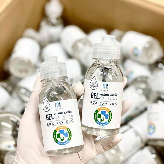 Gel Rửa Tay Khô Kháng Khuẩn Cá Nhân MC Pharma 120ml