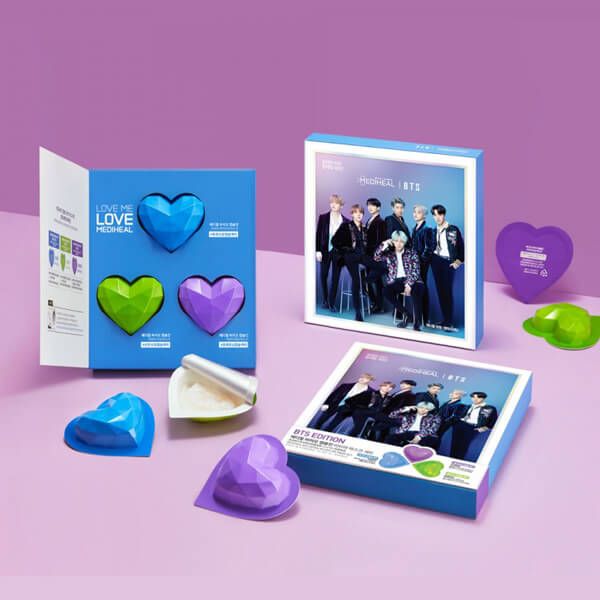 Set Mặt Nạ Mediheal Love Me Capsulin Mask ( Phiên Bản BTS)