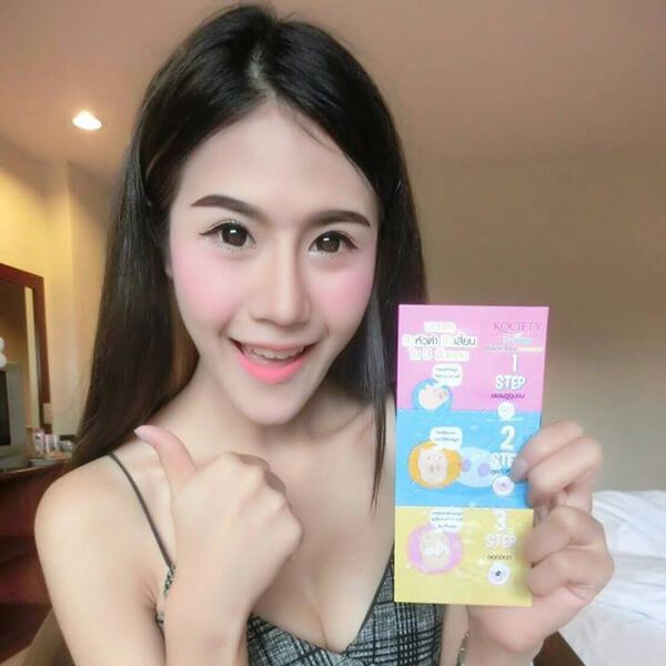 Lột Mụn Mũi Kociety 3 Step Blackhead Remover