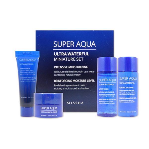 Bộ Dưỡng Ẩm MISSHA Super Aqua Ultra Waterful Miniature