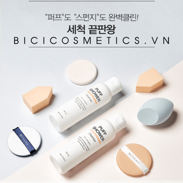 Dung Dịch Vệ Sinh Mút Trang Điểm Missha Puff Shower Cleanser