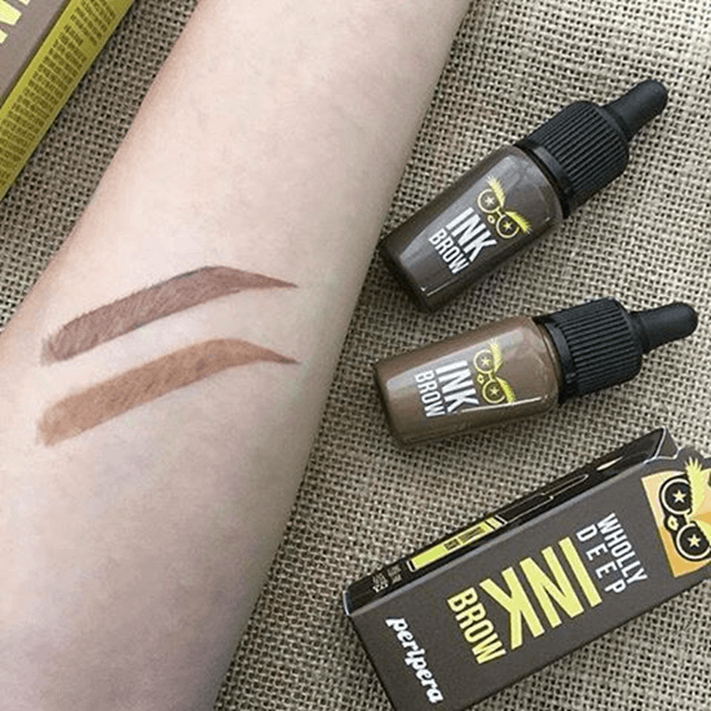  Mực Kẻ Lông Mày Peripera Wholly Deep Ink Brow 