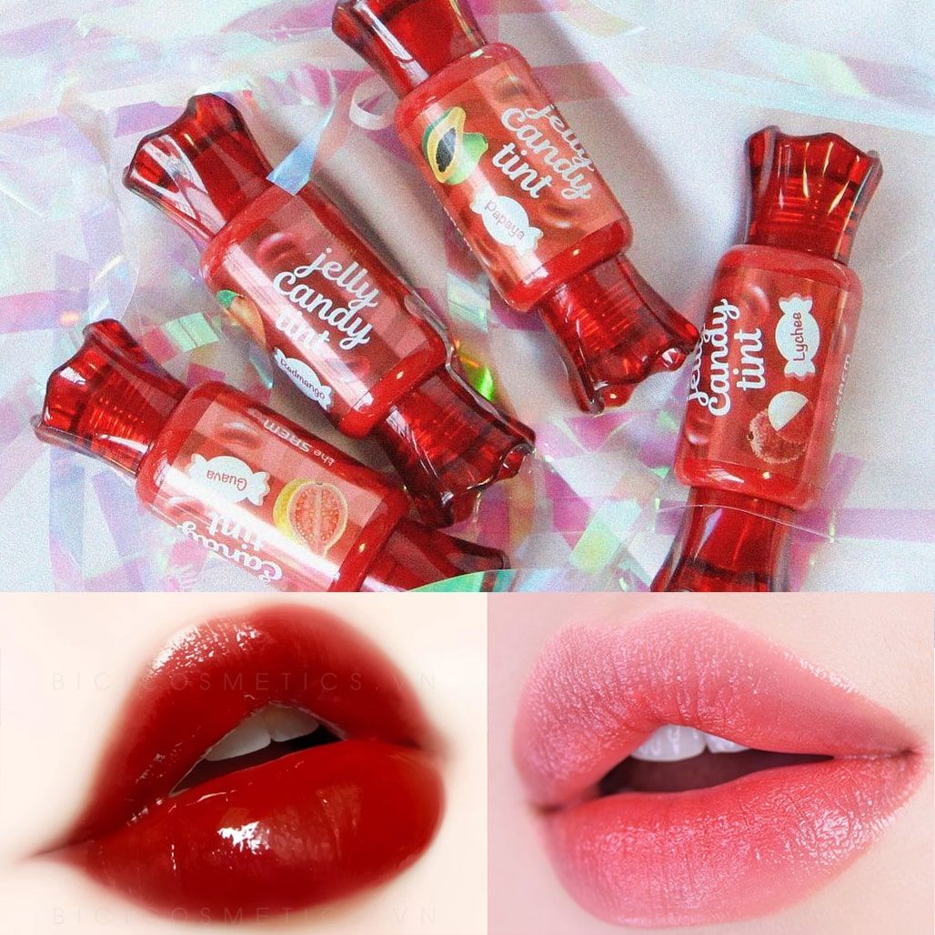  Son tint viên kẹo The Saem Saemmul Jelly Candy Tint Hàn Quốc 