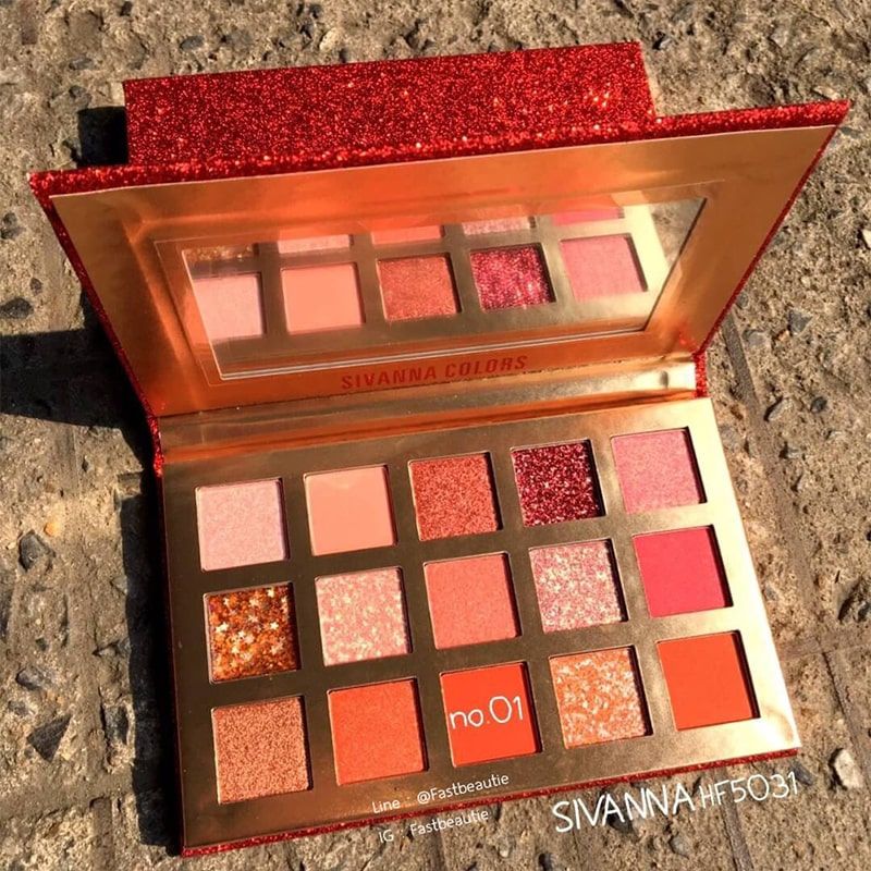 Bảng Phấn Mắt Sivanna Colors Lucky Pretty Eye Shadow Palette HF5031