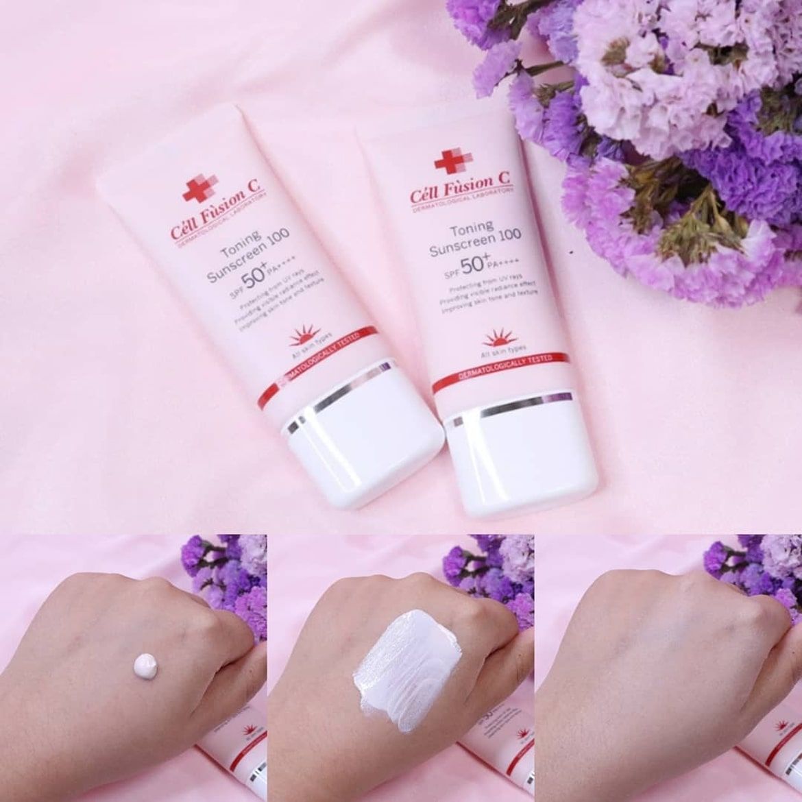 Kem Chống Nắng Cell Fusion C Toning Sunscreen 100 SPF 50+ PA++++