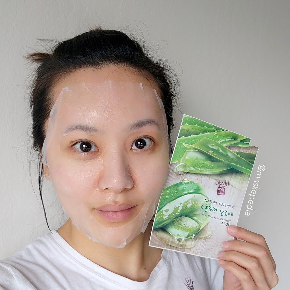 Mặt Nạ Giấy Nature Republic REAL NATURE MASK SHEET