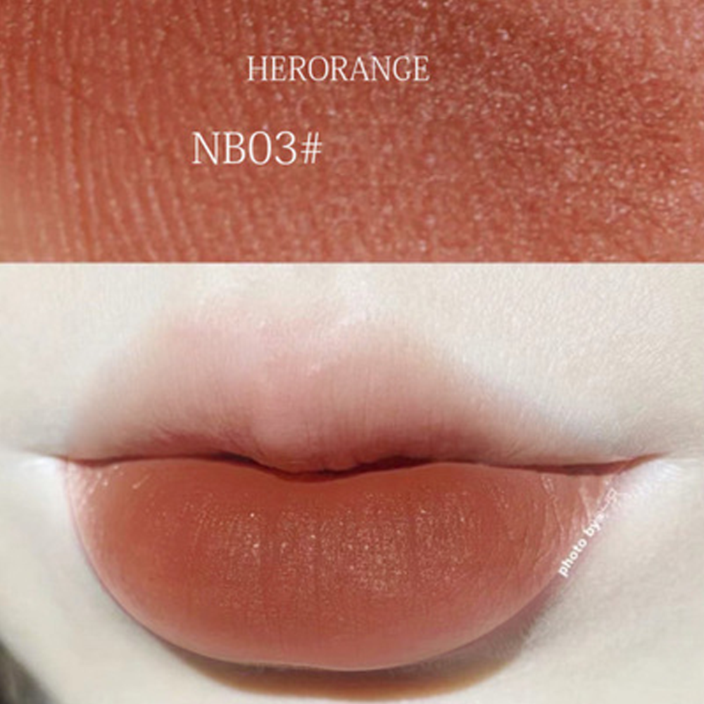Son Kem Hạt Dẻ Herorange Chestnut Velvet Nội Địa Trung Chính Hãng