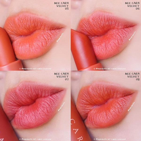 Son Nee Cara Velvet Matte Lipstick
