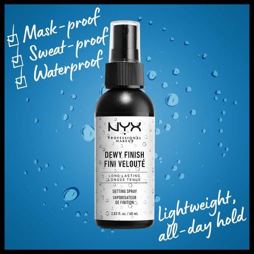  (Mẫu Mới 2022) Xịt Khóa Nền Giữ Lớp Makeup NYX Long Lasting Finish Setting Spray 60ml 