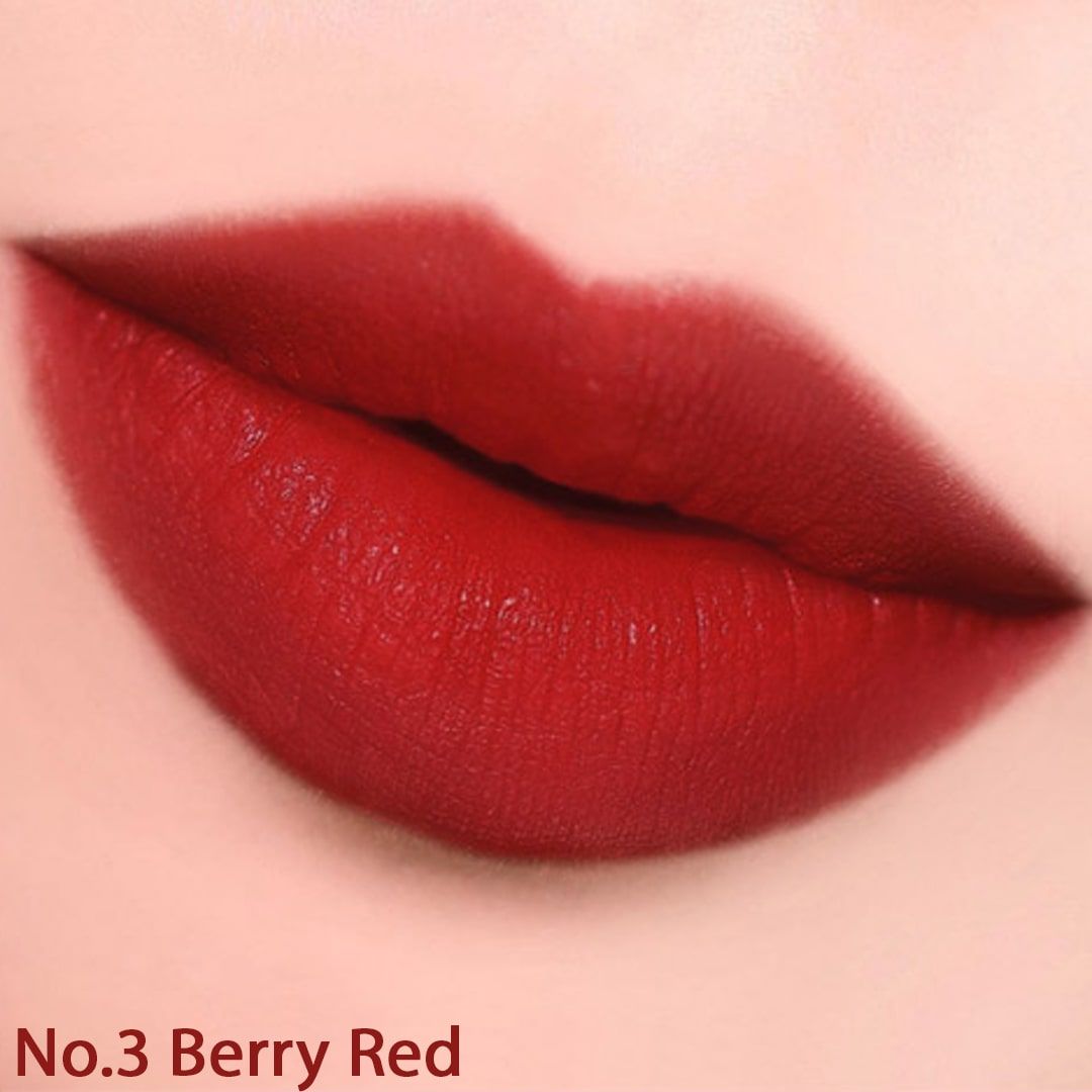 Son Kem Lì Lên Màu Siêu Chuẩn, Siêu Mịn Mịn Carenel Ruby Airfit Velvet Tint