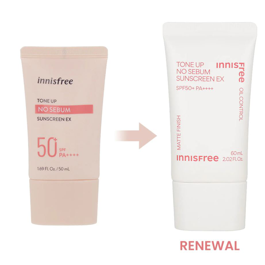  Kem Chống Nắng Innisfree Tone Up No Sebum Sunscreen SPF50+ PA+++ (50ml) 