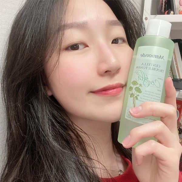 Nước Hoa Hồng Rau Má Mamonde Centella Trouble Toner 250ml