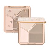  Bảng Tạo Khối Highlight 3 ô GOGO TALES The Sunset Highlight Contouring Palette 