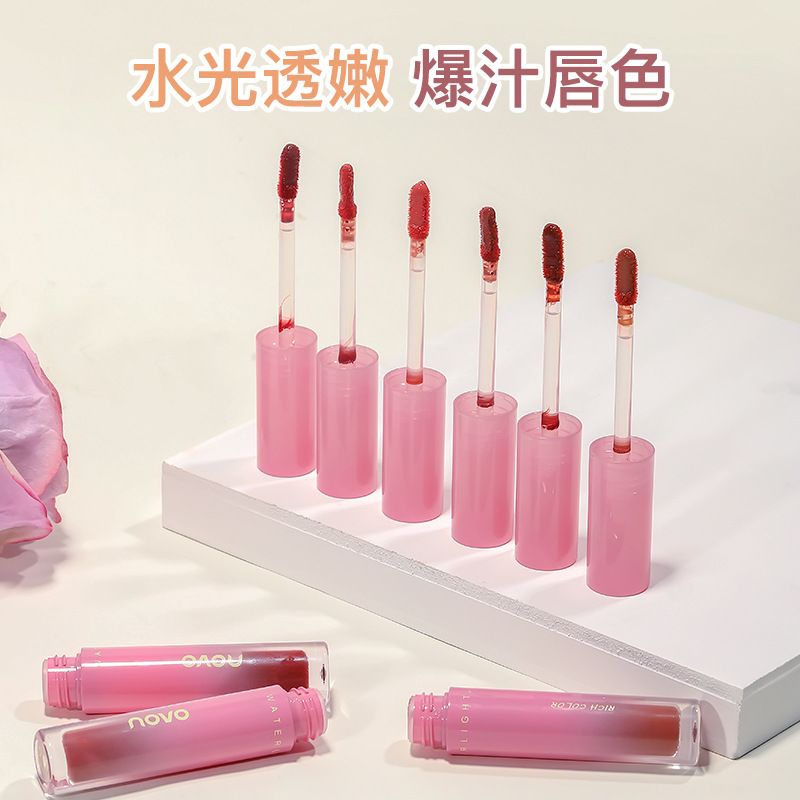 Son Tint Bóng Không Dính Cốc NOVO Water Lip Glaze Nội Địa Trung