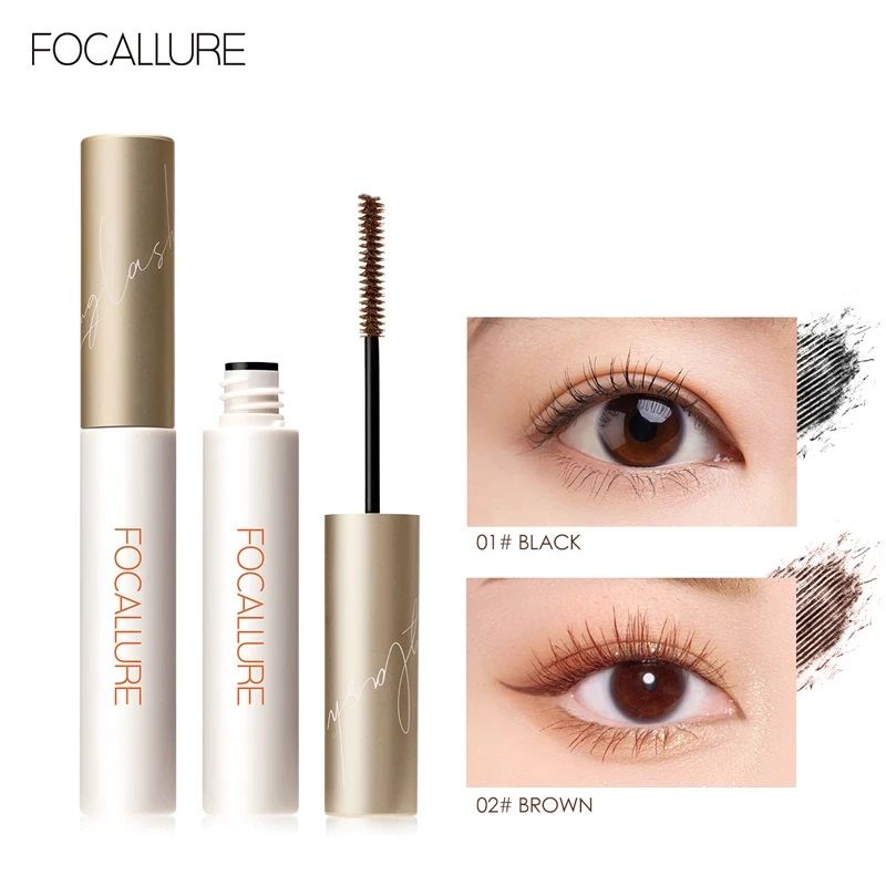  Chuốt Mi Cong Dài Mi Không Trôi FOCALLURE Fiber Filled Long Lash Waterproof Mascara | FA169 