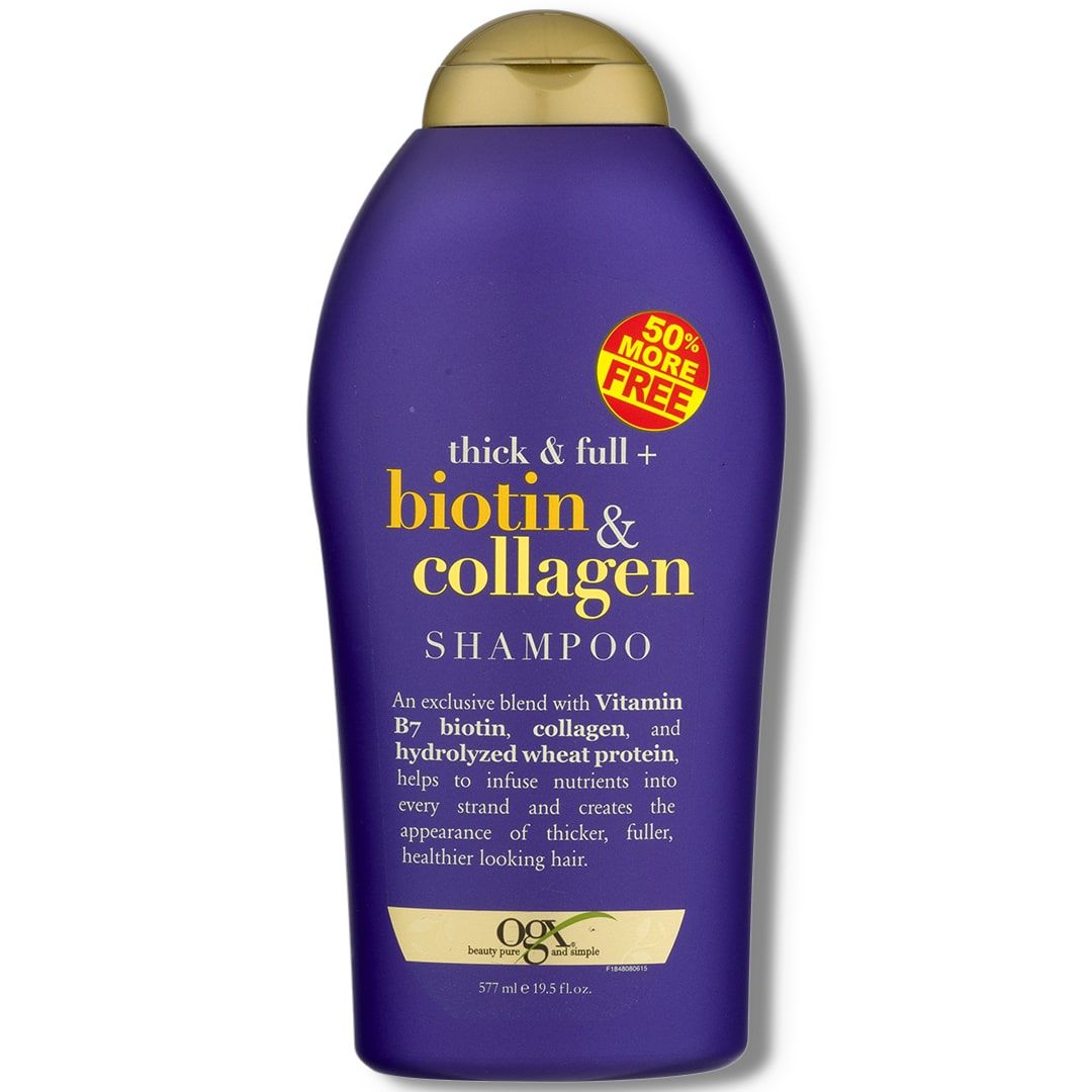 Dầu Gội- Dầu Xả Ogx Beauty Biotin & Collagen