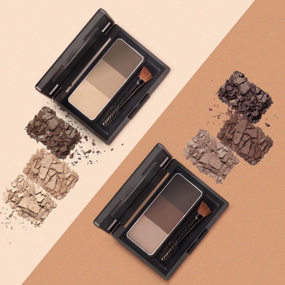  Bột Kẻ Chân Mày 3 Màu THE FACE SHOP FMGT Brow Master Powder Palette 