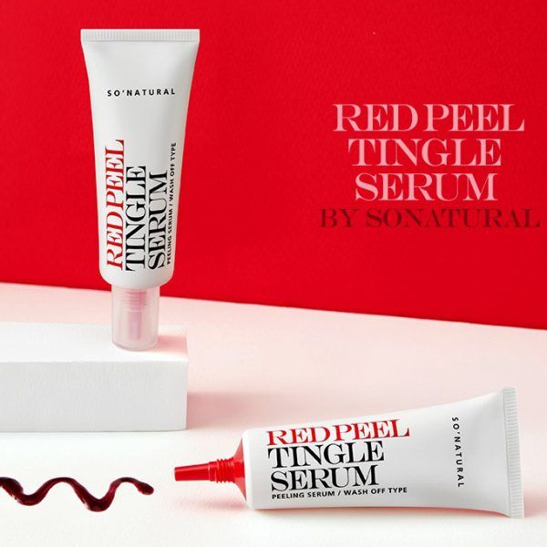 Serum Red Peel Tingle Serum -So’Natural