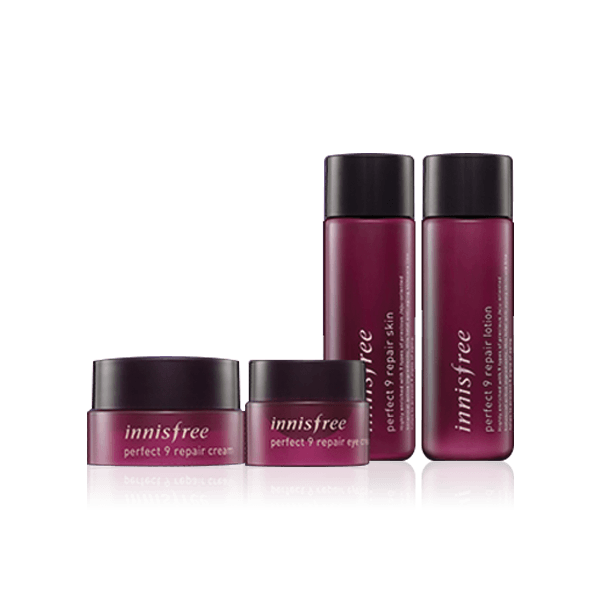 Bộ dưỡng da Mini Innisfree Perfect 9 Repair Special Kit