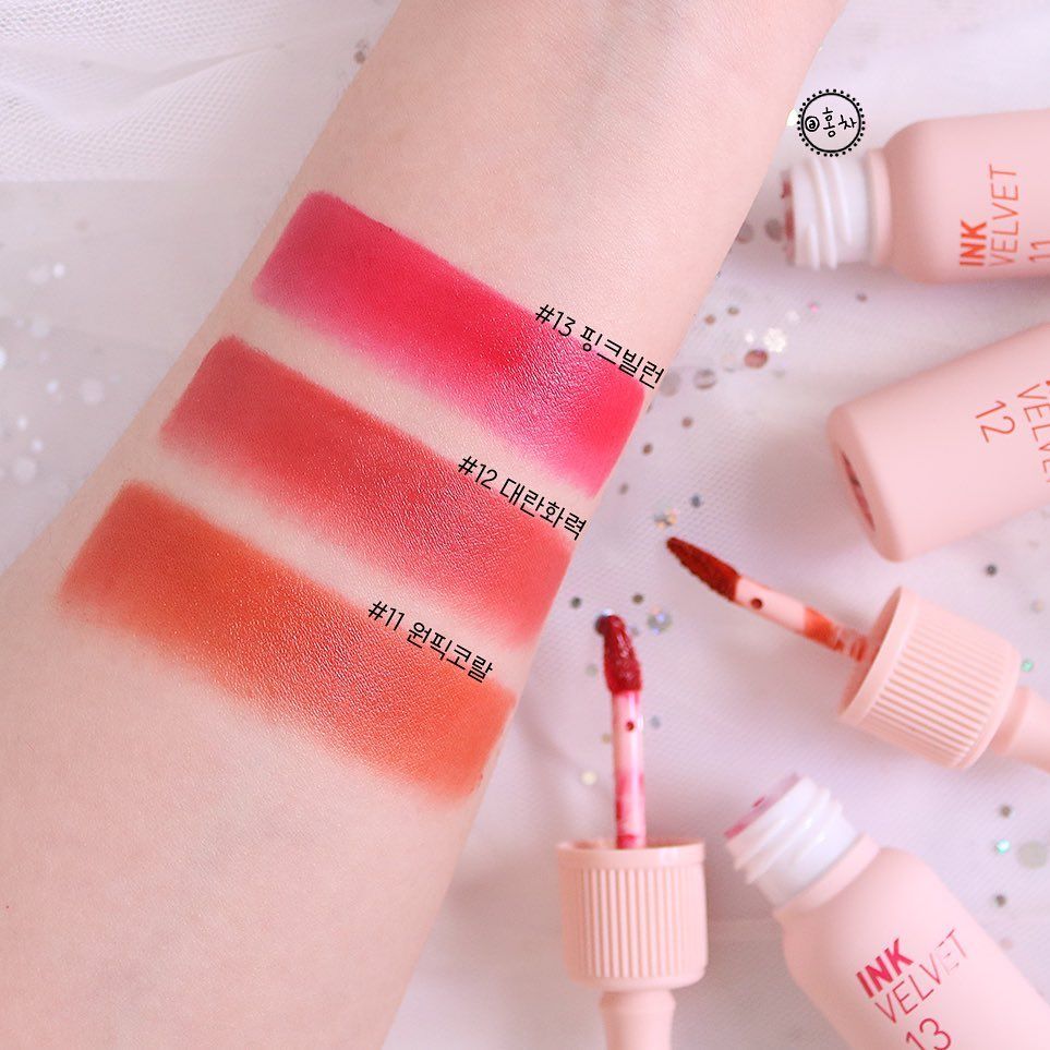  Son Kem Lì Peripera Lip Tint Ink Velvet Tint Mood Blank Collection 4g 